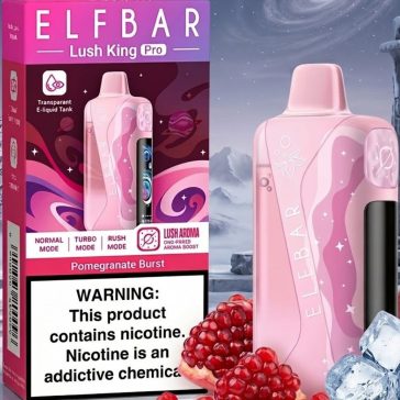 ElfBar Lush King Pro 40K - Pomegranate Burst 5%