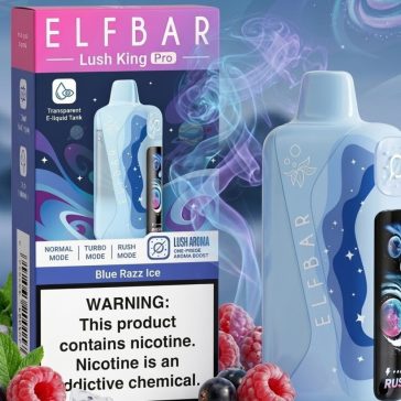 ElfBar Lush King Pro 40K - Blue Razz Ice 5%