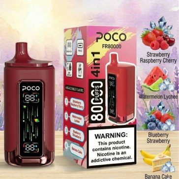   Poco FR80K /Strawberry Raspberry Cherry/Watermelon Lychee/Blueberry Strawberry/Banana Cake/ 5%