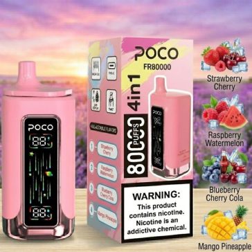   Poco FR80K /Strawberry Cherry/Raspberry Watermelon/Blueberry Cherry Cola/Mango Pineapple/ 5%