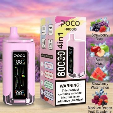   Poco FR80K /Strawberry Grape/Apple Peach/Strawberry Watermelon/Black Ice Dragon Fruit Strawberry/ 5%