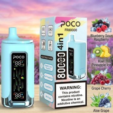   Poco FR80K /Blueberry Sour Raspberry/Kiwi Pineapple Ice/Grape Cherry/Aloe Grape/ 5%